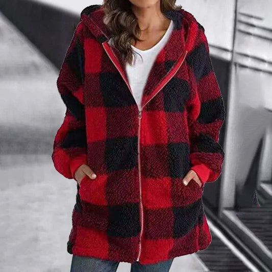 Tabit™ - Oversized Checked Jacket