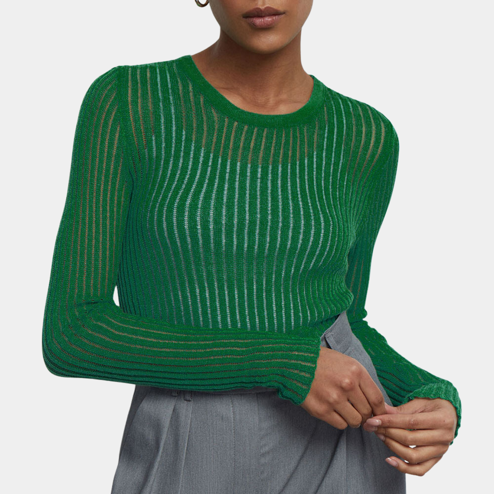 Adelyn™ - Ribbed Sweater in Fresh Fabric