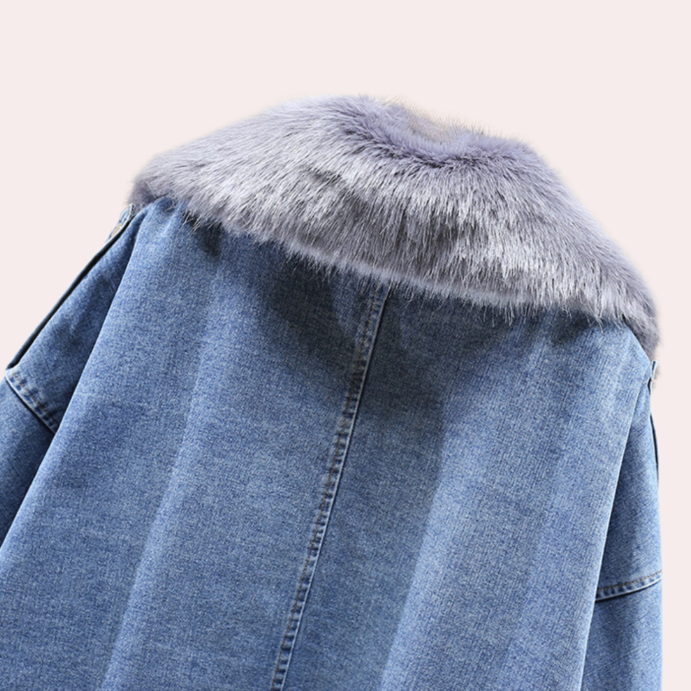 Mary™ - Denim Jacket with Fleece Lining for Winter