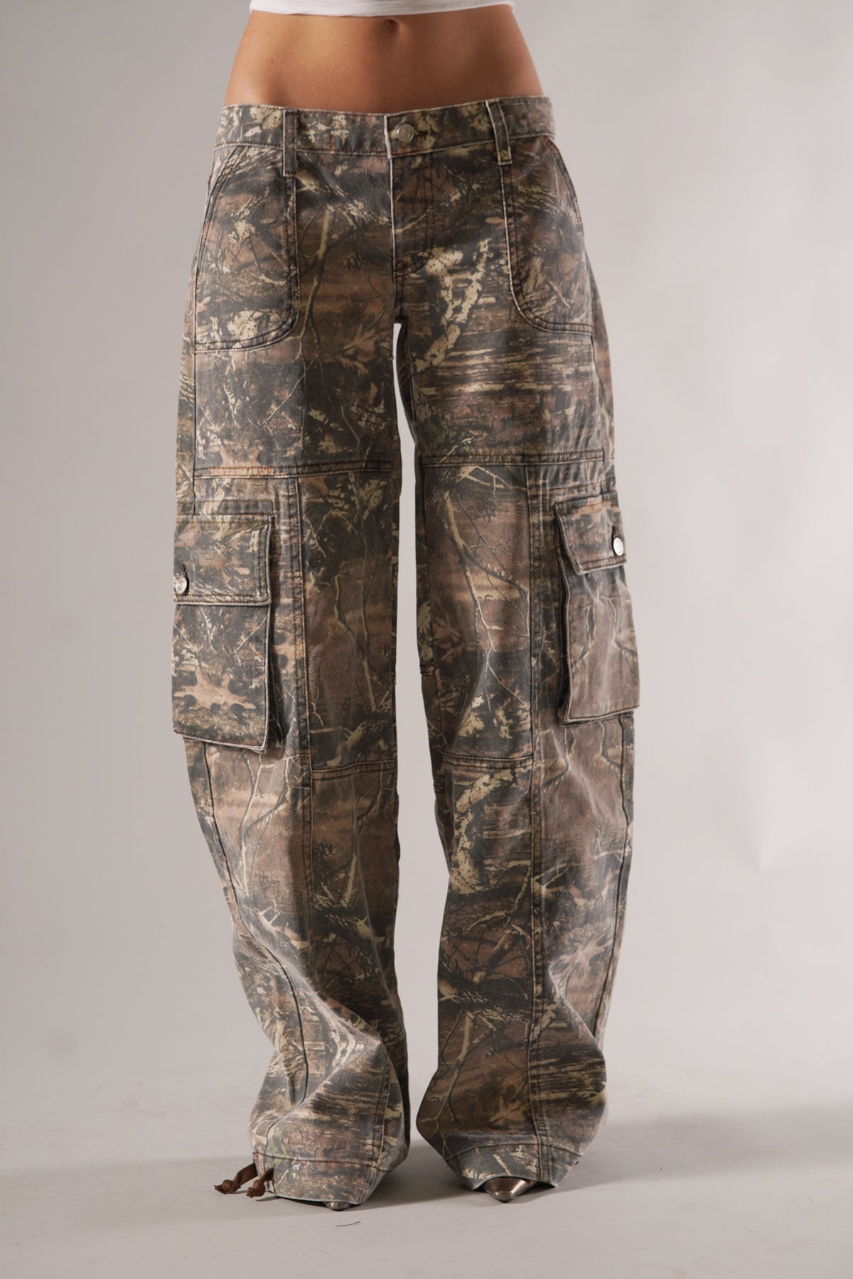 Unisex Camo Cargo Pants