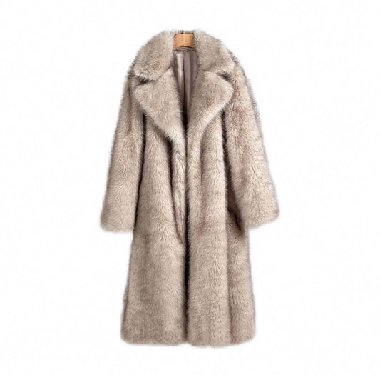Aubrey™ - Elegant Faux Fur Coat