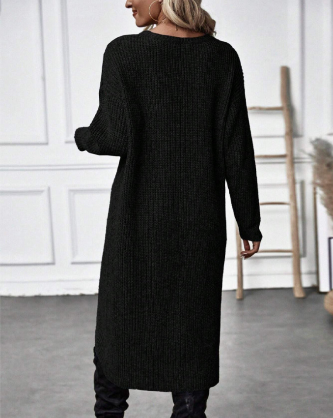Mayra™ - Ribbed Knitted Dress