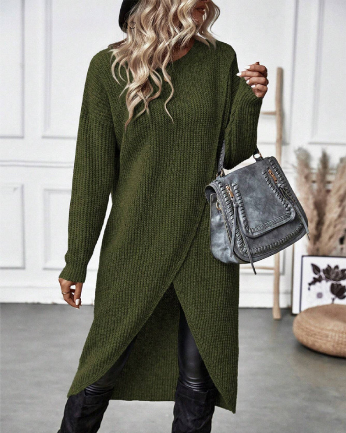 Mayra™ - Ribbed Knitted Dress