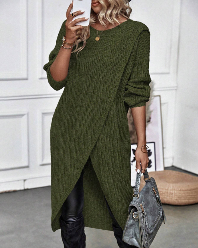 Mayra™ - Ribbed Knitted Dress