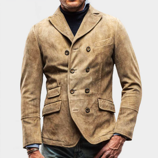Giovani™ - Elegant Double-Breasted Blazer for Men