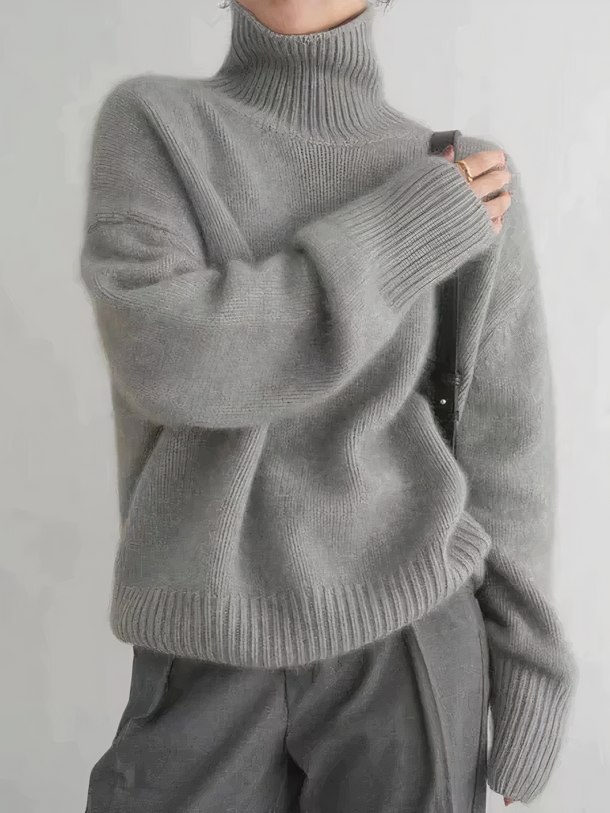 Joanna™ - Cashmere turtleneck jumper