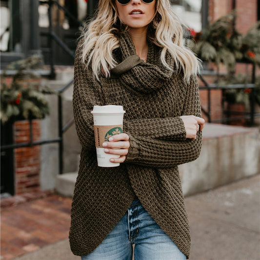 Laurene™ - Knitted Jumper with Elegant Seams