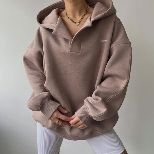 Arianna™ - Oversized Hooded Sweatshirt