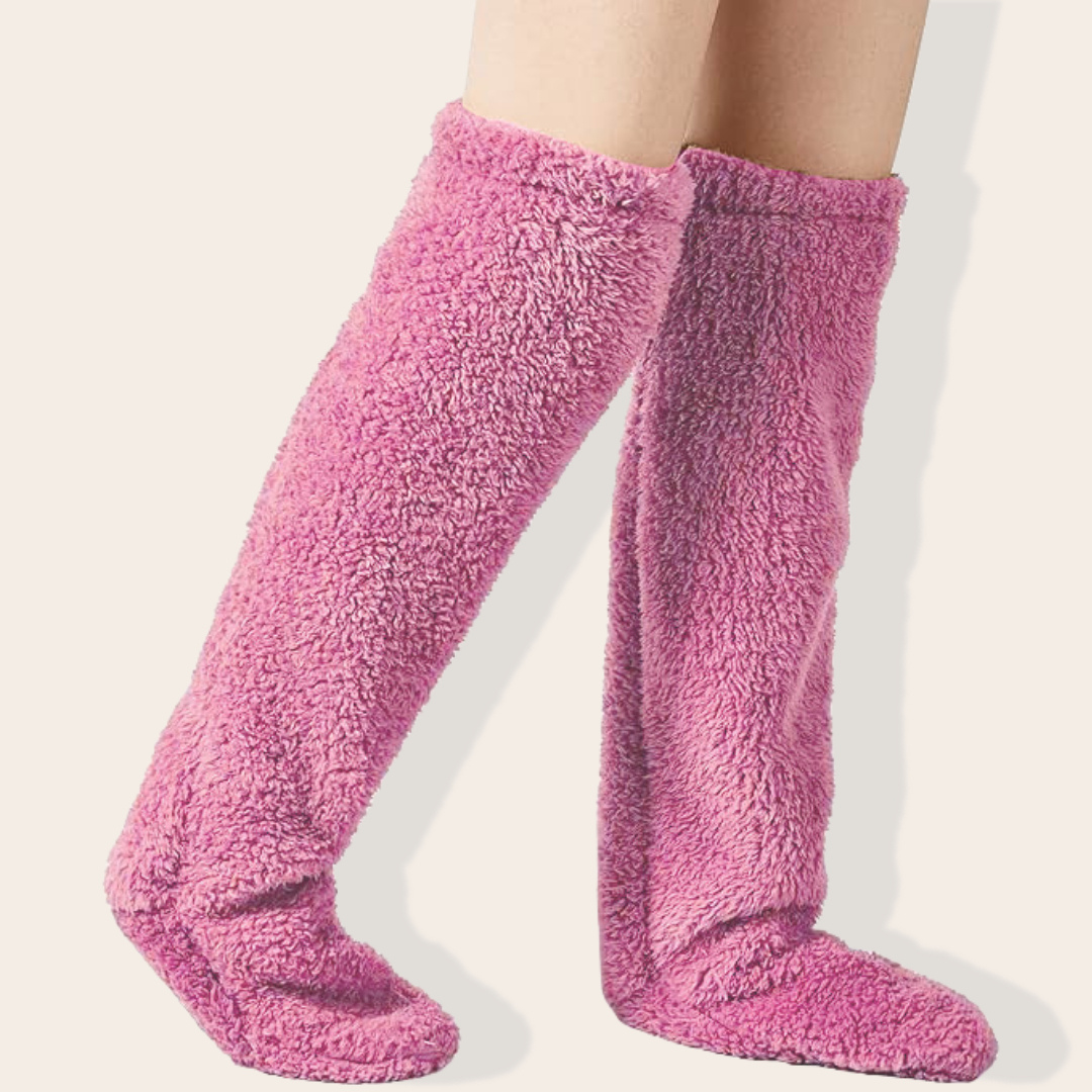 Arabela™ - Thigh-High Slipper Socks