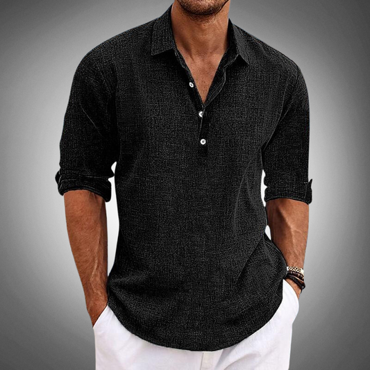 Orlando™ - Classic linen shirt for men