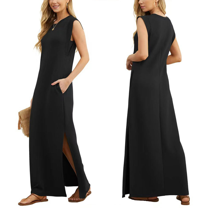 Adrienna™ - Comfortable Loose-Fitting Long Dress