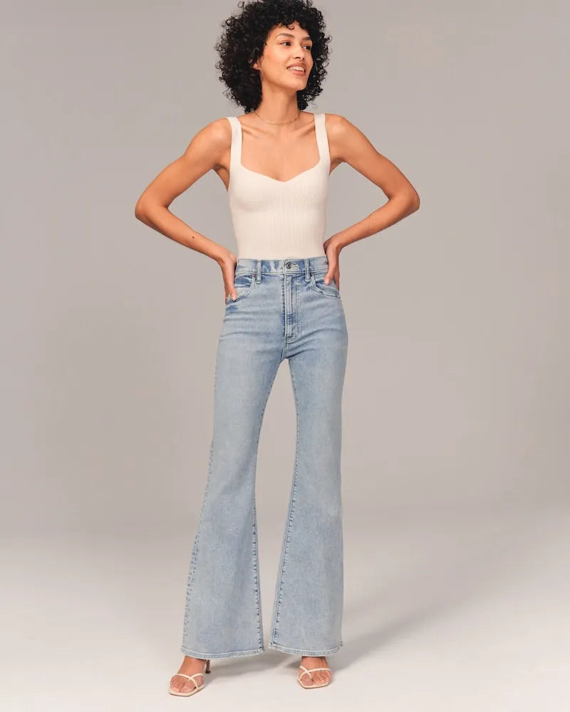 Butt Lifting Flare Jeans