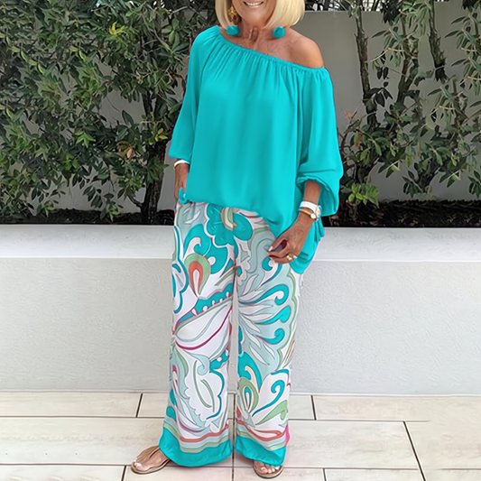 Kylie™ - Loose Fit Blouse and Trousers Set