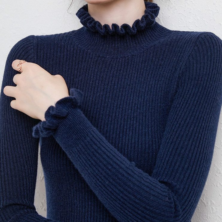 Nina™ - Cashmere Turtleneck Jumper