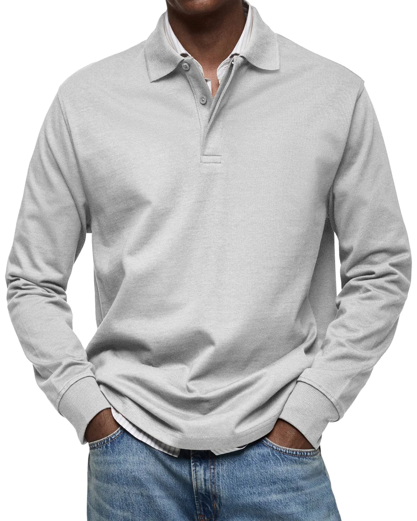 Tom - Long-Sleeve Polo Shirt
