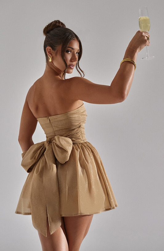 Hortensia™ - Mini Dress Sparkly and Elegant