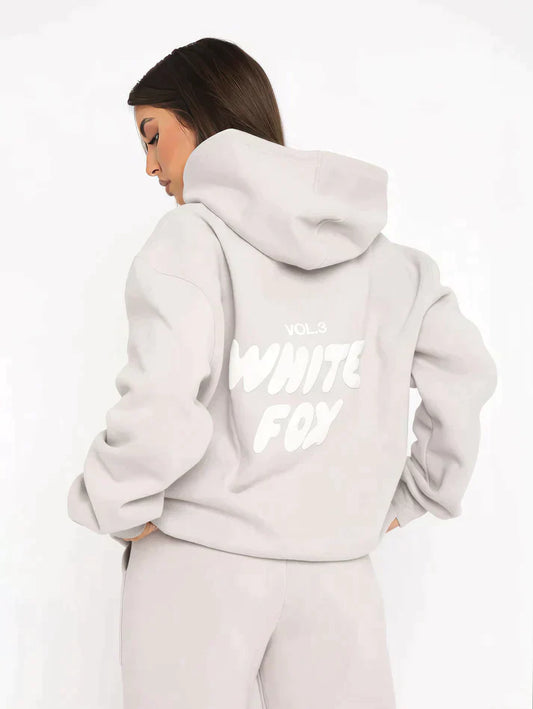 White Fox - Sweatshirt And Trousers Set