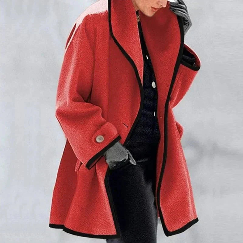 Stella™ - Sophisticated Wool Coat