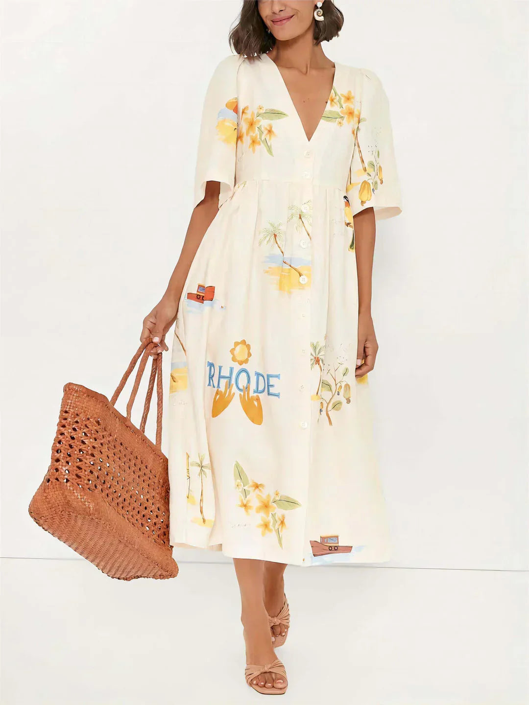 Haven™ - Beach Print Dress