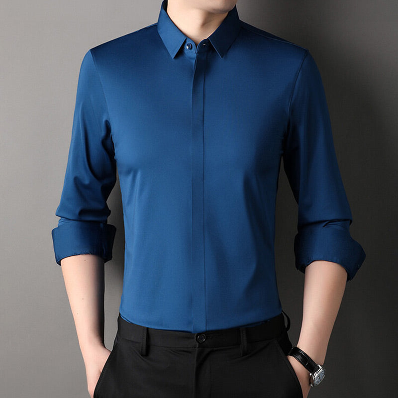 Jesús - Long-Sleeve Button-Down Shirt