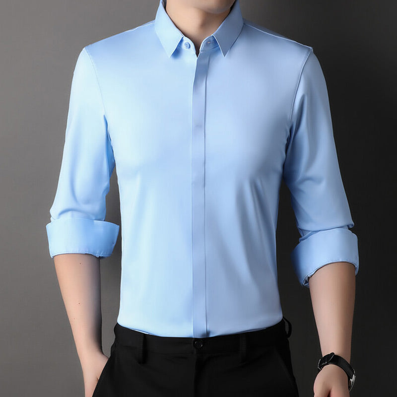 Jesús - Long-Sleeve Button-Down Shirt