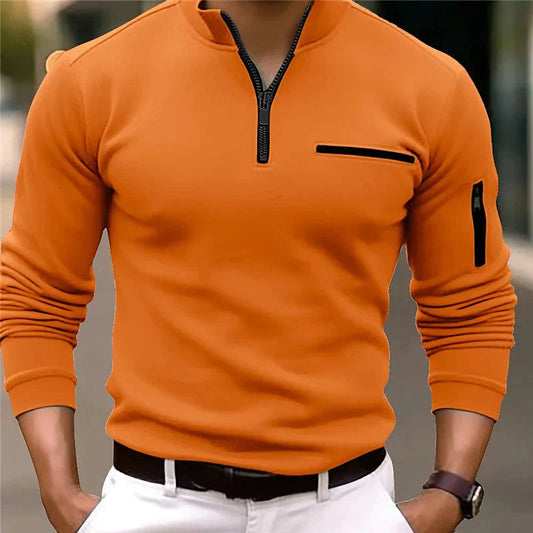 Max™ - Men's Quarter-Zip Polo Shirt