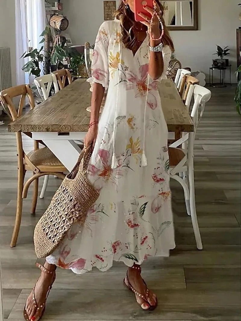 Mandy™ - Bohemian-style long dress