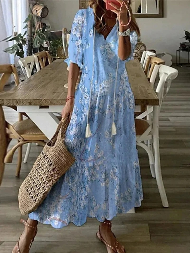 Mandy™ - Bohemian-style long dress