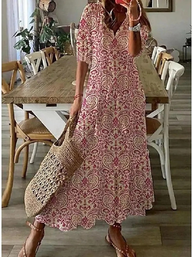 Mandy™ - Bohemian-style long dress