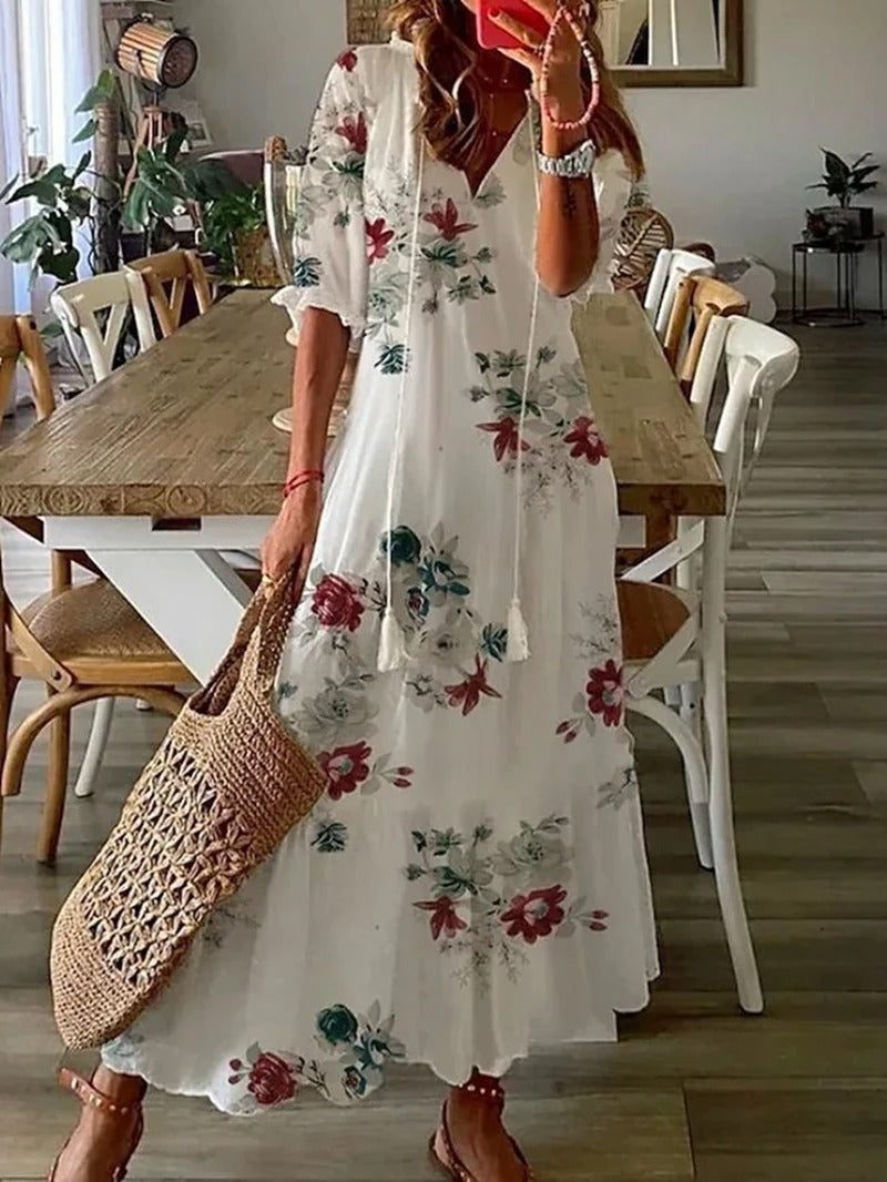 Mandy™ - Bohemian-style long dress