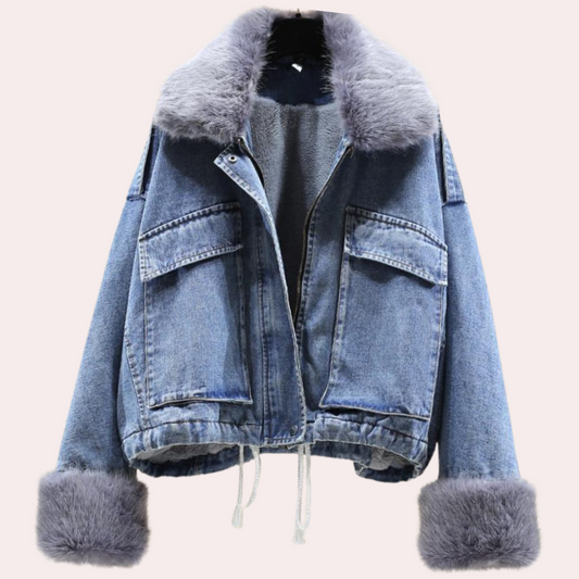 Mary™ - Denim Jacket with Fleece Lining for Winter